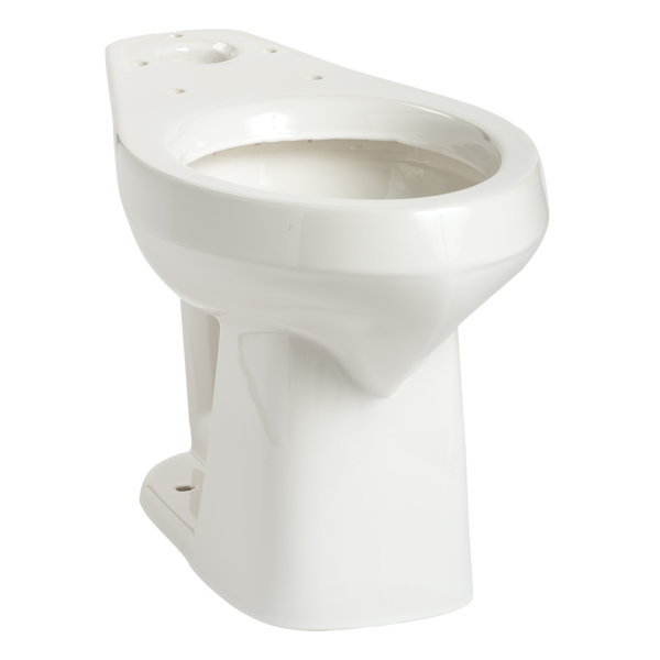 Mansfield Alto SmartHeight Elongated Toilet Bowl (Seat Not Included) Wayfair